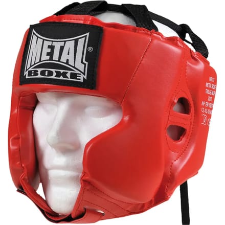 Bokshelm pu Metal Boxe