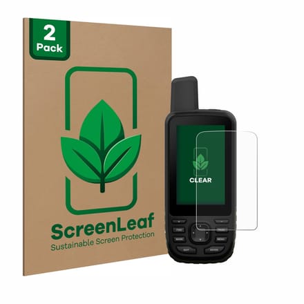 2 Stuks Screenprotector voor Garmin GPSMAP 66s / 66st - Hoogwaardige Beschermfolie transparant