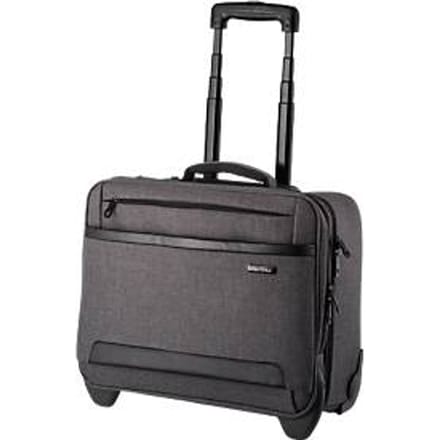 Lightpak reistrolley - ARKON - grijs polyster - 37 x 42,5 x 21cm - JU-46134