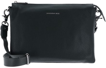 MANDARINA DUCK Leren schoudertas Mellow Leather Crossover Bag Pine Green donkergroen