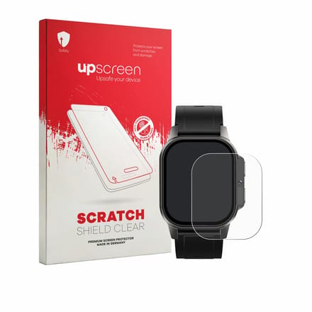 upscreen - Screenprotector voor Domino Watch DM62 - Folie Beschermfolie transparant