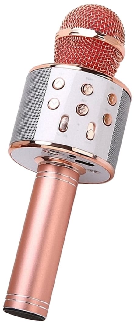 Fivesquare Basic Karaoke Microfoon – Draadloos, 3W Speaker, 1200mAh Accu – Kids & Thuis Karaoke