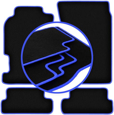 CARLUX-BLUE automatten voor: Honda Prelude V coupé (1996-2001)