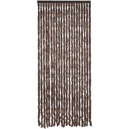 2LIF Martinique Bruin Vliegengordijn deur - 90 x 210 cm