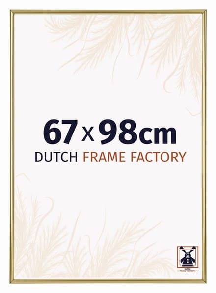 Fotolijst 67x98 cm - Kunststof - Goud - Angers