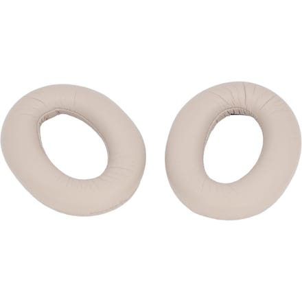 Coussinets d'oreille de remplacement Mousse haute densité Cuir protéiné Coussinets d'oreille Isolation du bruit pour WH-1000XM2 marron clair