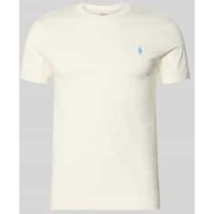 Regular fit T-shirt van puur katoen
