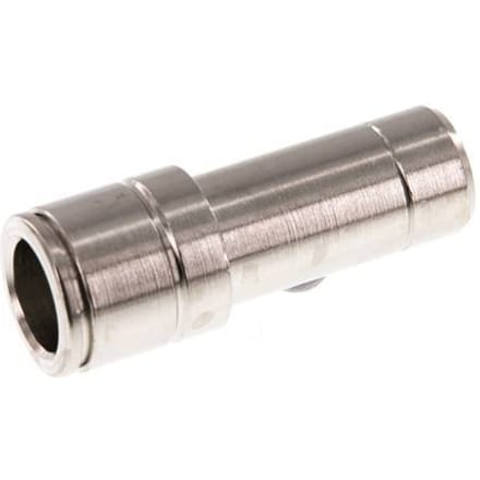10mm x 12mm Messing Insteekfitting Plug NBR [2 Stuks]