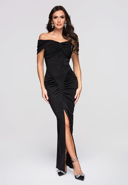 LARICA Jurk - Rits - Jurk Zwart S