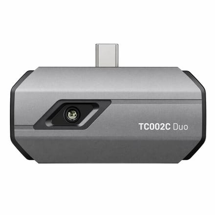 Allero Warmtebeeldcamera - Warmtecamera - Thermische camera - 256*192 Resolutie - 20~550℃ Warmte zicht - Geschikt IOS & Android