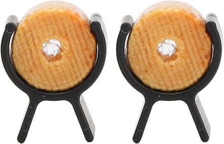 Stijlvolle Snor Curler en Styling Template voor Perfecte Handlebar Snor en Baardvormgeving met Training Wheels en Roller