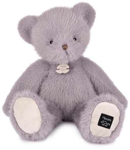 Pluche Beer Clementin Grijs Lavendel (38cm)