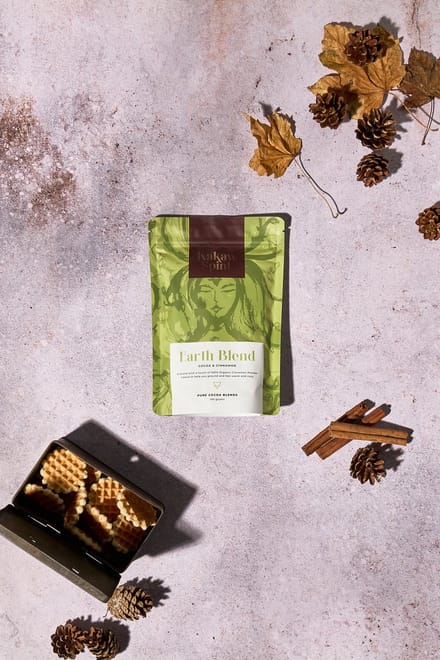 Kakaw Spirit Biologische Earth Blend - 300 gram - Cacaopoeder - Ceremoniële cacao
