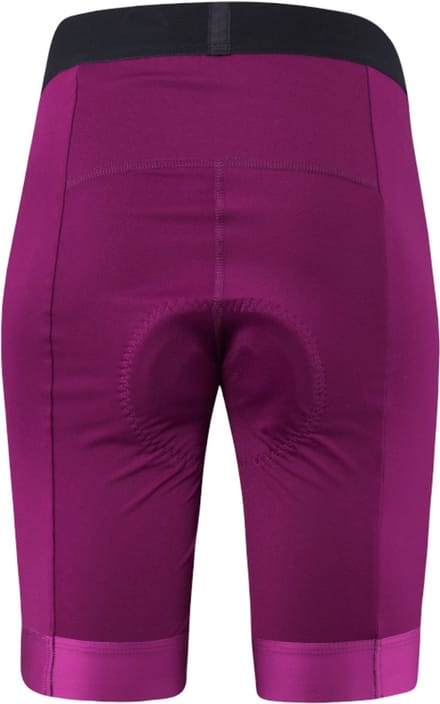Loeffler fietsbroek kort W Bike Tights Basic Gel voor dames - Bordeaux