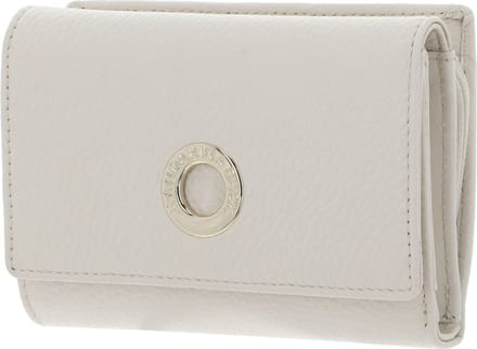 MANDARINA DUCK Portemonnee Mellow Leather Wallet with Flap Almond Crème