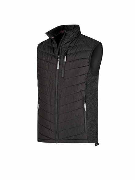 BJØRNSON Stig Bodywarmer Winddicht Heren - Maat M - Zwart