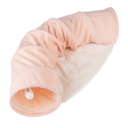 TIAKI Kattentunnel Corduroy - L 105 x B 30 x H 60 cm