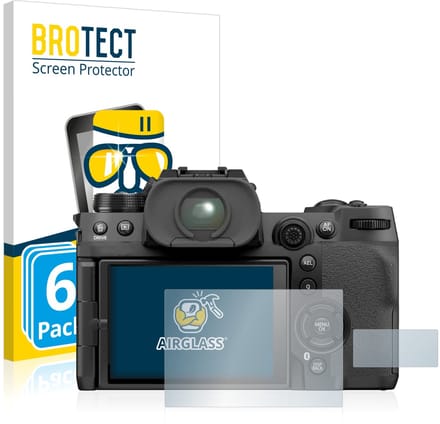 Screenprotector 6 Stuks voor Fujifilm X-H2S Beschermglas transparant