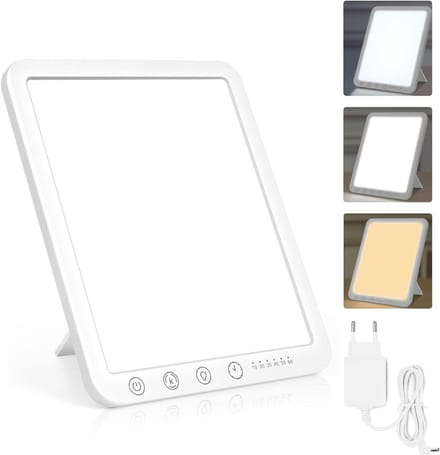 ApexArte® Lichttherapie Lamp - Daglichtlamp - Bureaulamp Led - Wit