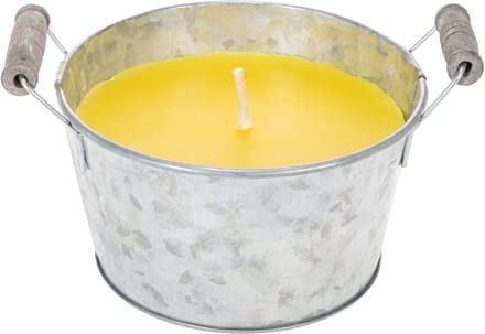 Citronella buitenkaars in emmer: sfeervolle verlichting en insectenwer