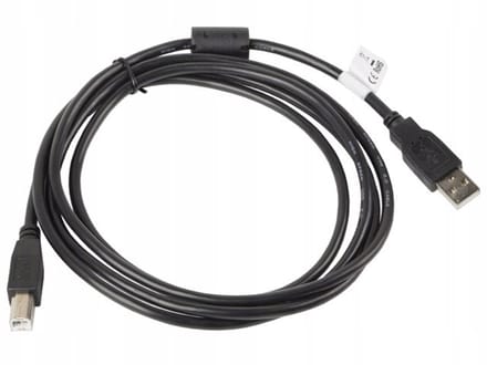 Lanberg Usb-Kabel Am Bm Voor Laptop Computer Printer 1M Ferriet