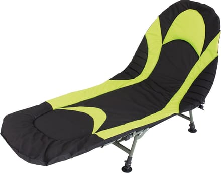 Eurotrail Kampeerbed Queen - Zwart/Lime