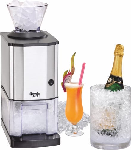 Bartscher 4ICE+ IJscrusher – 15 kg/uur – 3,5L Opvangbak – RVS – Professionele IJsvermaler