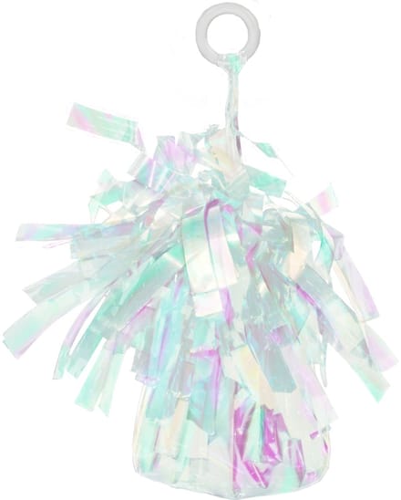 Ballongewicht | Gewicht: 160 gram | Afmeting: 6x7 cm | Kleur: Holografisch