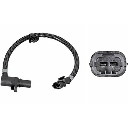 Sensor, nokkenas positie HELLA 6PU 358 381-441