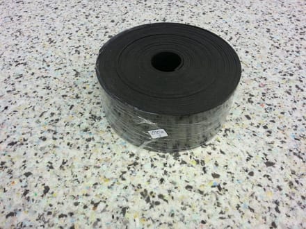 Rubber strip 40x3 op rol SBR oplegrubber