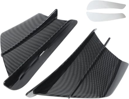 Aerodynamische Motor Winglets Spoiler Kit voor Verbeterde Stabiliteit en Prestaties - Universeel 1 Paar