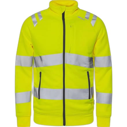 Fristads Hogezichtbaarheids sweatjack klasse 3 7863 GPSW - Hi-Vis geel - S