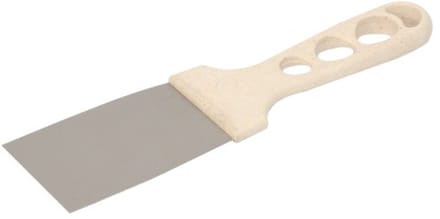 Kubala Eco Line - Roestvrijstalen Spackmes - 60mm - Houten Handvat
