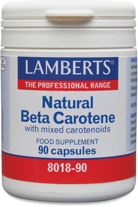 Lamberts Natural Beta Carotene - 15 mg - 90 Capsules