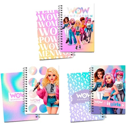 WOW Generation - A5 Hardcover Notebook