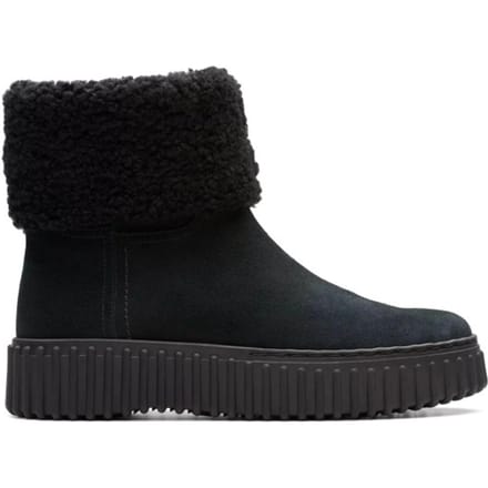 Clarks Torhill Turn - dames laars - Zwart - maat 41 (EU) 7 (UK)