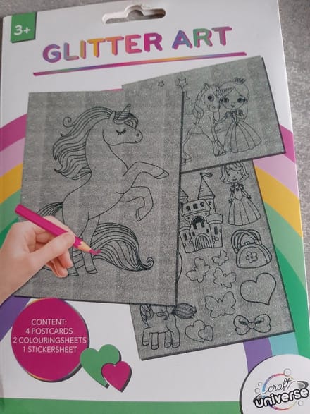 Glitter Art / Unicorn/ knutselsetje