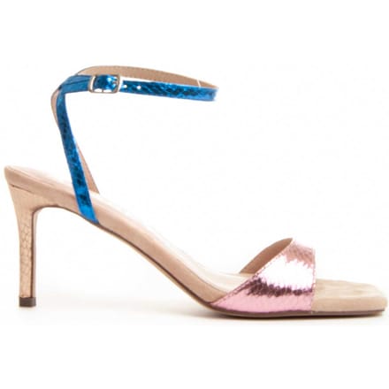 Sandalia Con Tacón Para Mujer.  Montevita  Sanndal10  88471 40