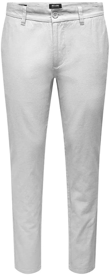 ONLY&SONS - ONSMARK TAP 0011 COTTON LINEN PANT - Heren - Broeken