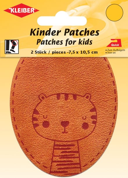 Kleiberfiguur 'Tiger', oranje, verpakt per 2
