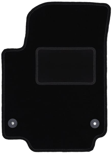 Bestuurdersmat zwart voor: Seat Mii hatchback (2011-)