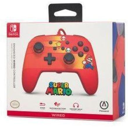 Nintendo Switch - Switch - Power A Wired Controller Mario Speedster