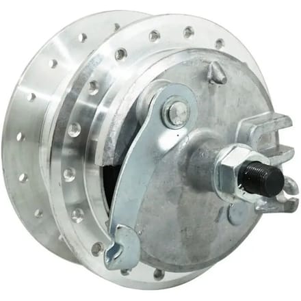 Velgnaaf P2R voor bromfiets Peugeot 50 103 vooraan / 36 spaken as 12mm Nieuw
