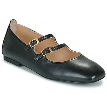 Unisa Berley Ballerina's Dames - Zwart - Maat 39