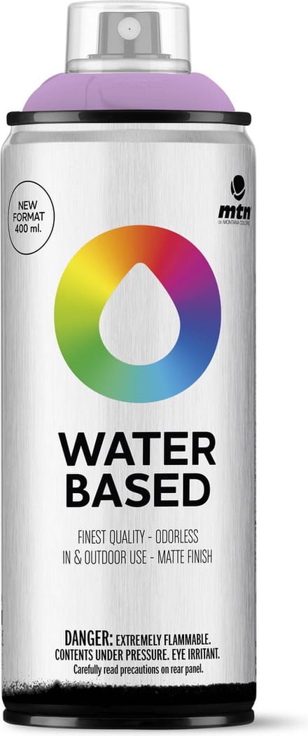 MTN Water Based Spuitbus - verf op waterbasis - RV-214 Violet - 400ml