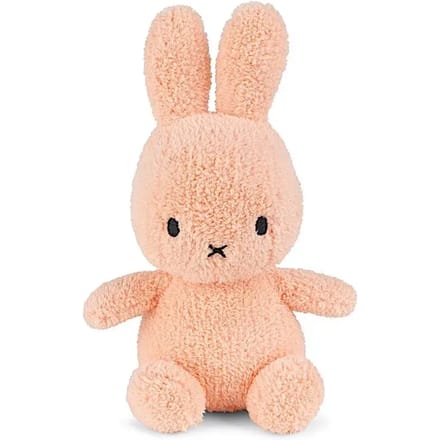 Nijntje terry knuffel, formaat 23 cm, perzik