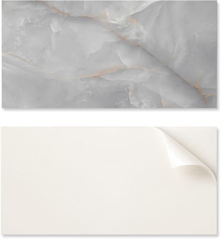 Zelfklevend vinylpaneel met print, 120x60 cm, elegant marmerpatroon