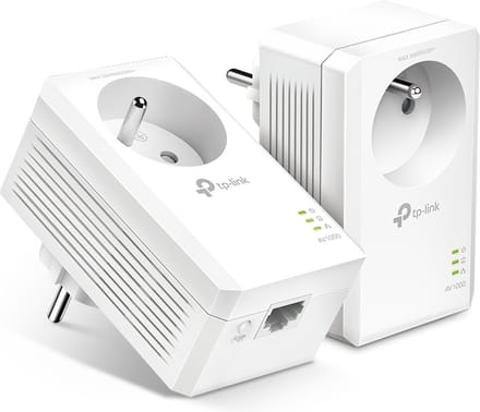 TP-Link TL-PA7017P KIT - Powerline-adapter - Zonder WiFi - 2 Stuks - BE