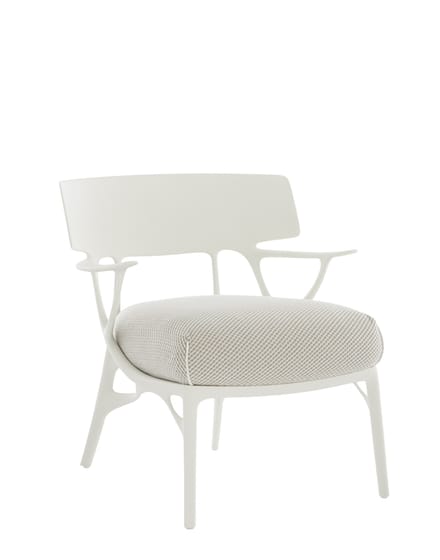 Kartell A.I. Outdoor Loungestoel - beige
