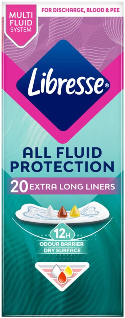 Libresse - Inlegkruisjes Extra Protection Extra Long - 10 x 20 stuks - Voordeelverpakking